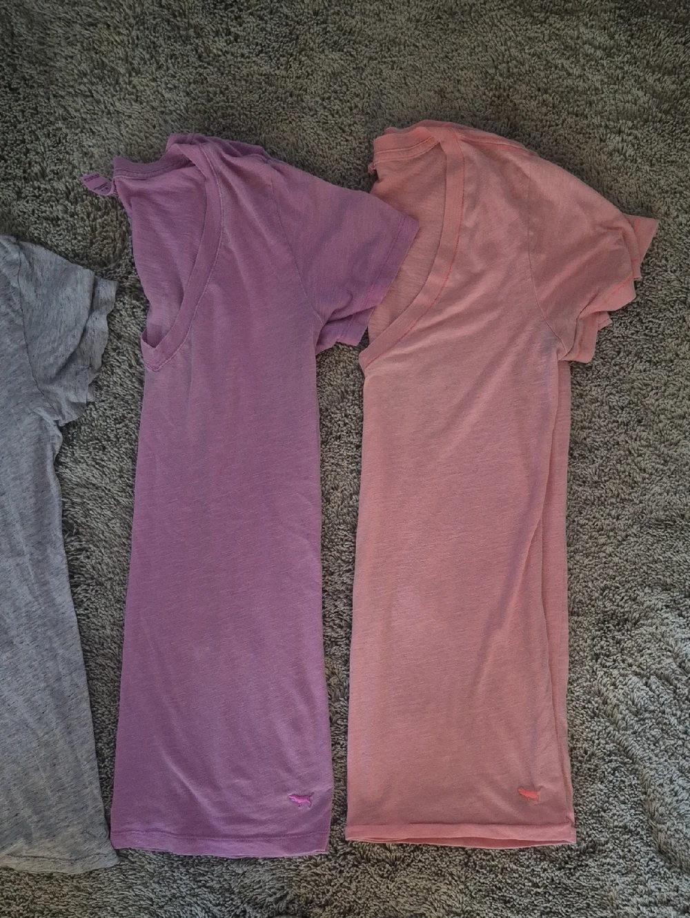 Victoria's Secret Pink, Light Gray, Lavendr, Peach Tank Tops - 4 Pack - Picture 7 of 8